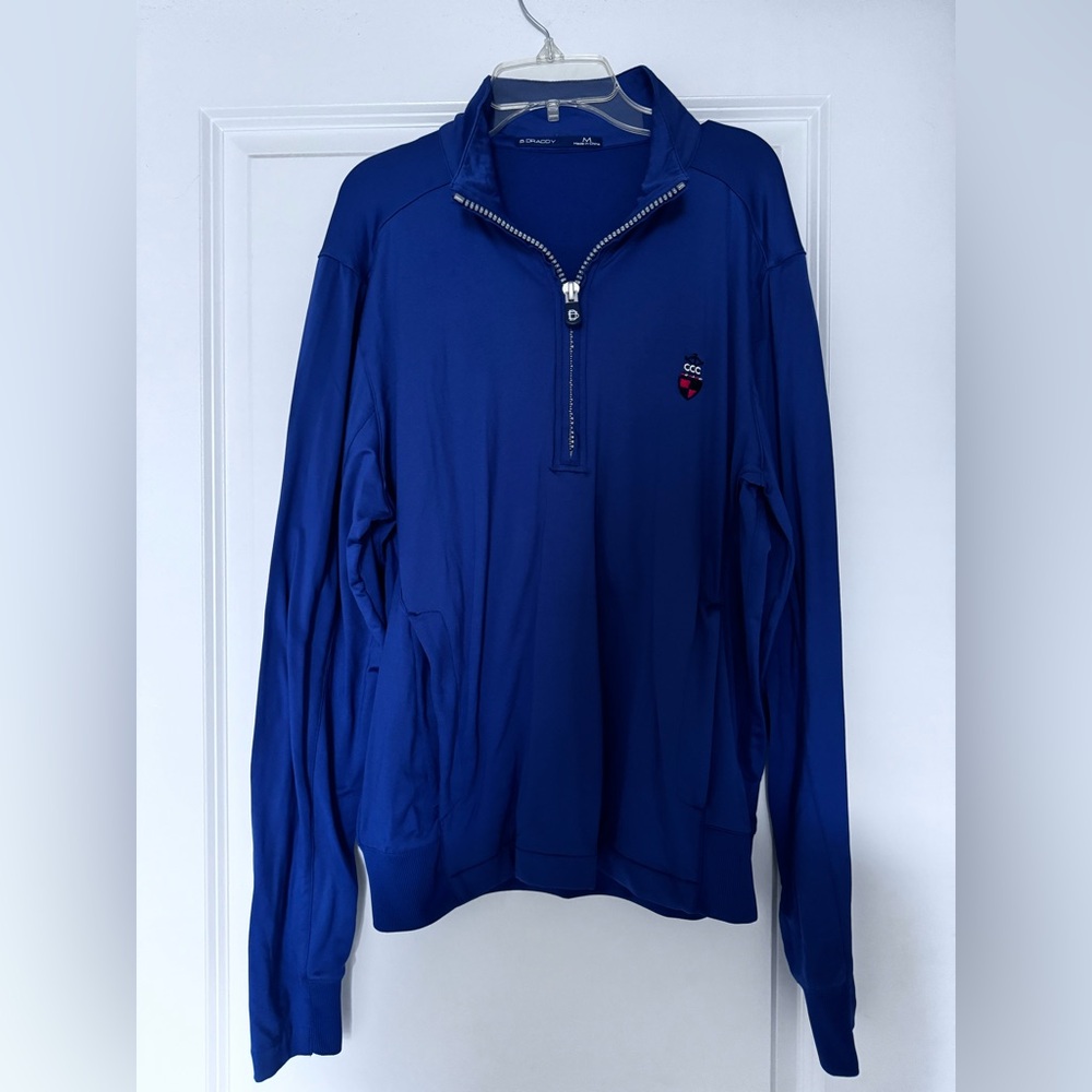 Chevy Chase Club Golf B Draddy Quarterzip Polo US M